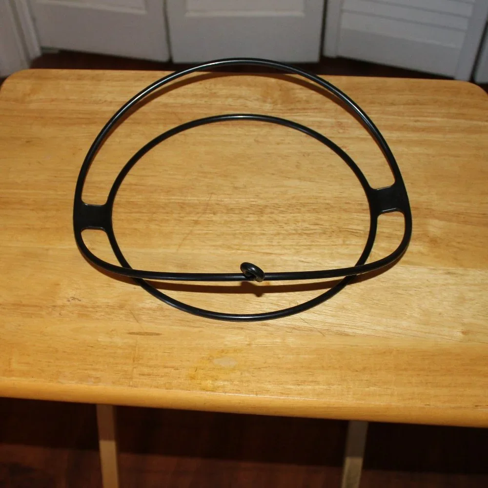 Vintage Tupperware Cariolier Carrier Handle Round #428-1, BLACK